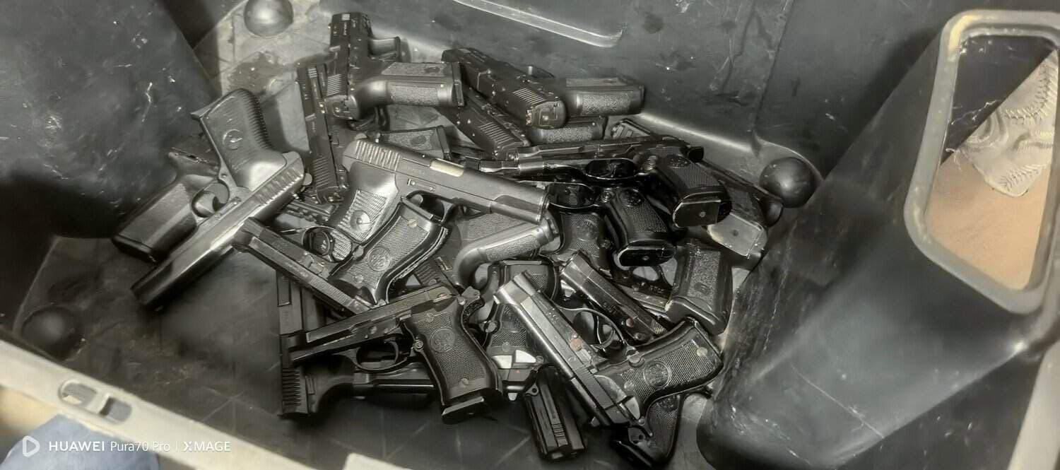 100 illegal firearms seized from Soweto security company in police raid
