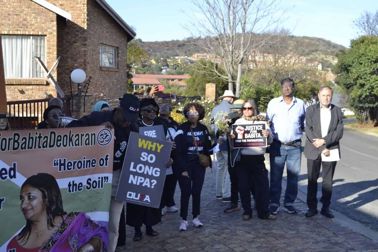 ‘Babita Deokaran’s ghost still haunts the corrupt’: Kathrada Foundation demands mastermind be jailed