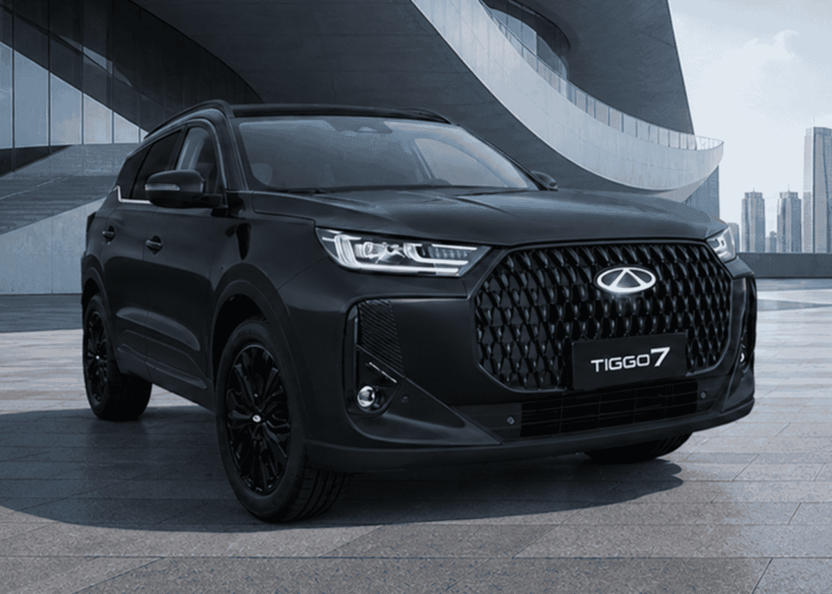 Distinction trim returns to Chery Tiggo 7 but with a darker presence