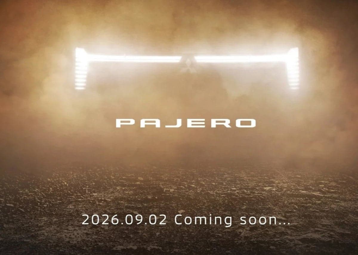 Now official: Mitsubishi confirms revived Pajero reveal date