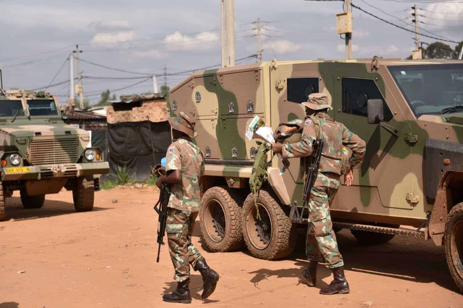 WATCH: SANDF axes reservist after video of him drunk in uniform