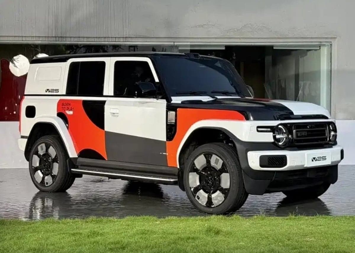 iCar V25 revealed in China as range-extending iCaur V23 sibling
