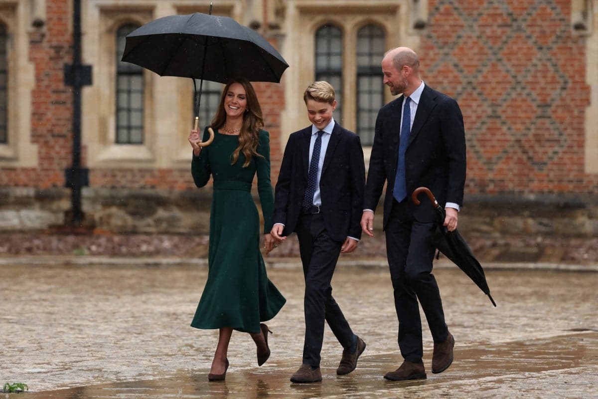 UK’s Prince George starts at Eton College