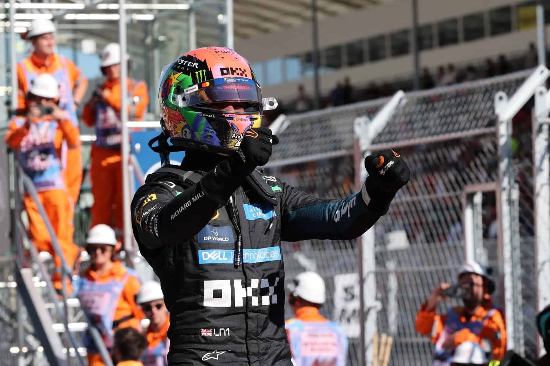 Norris snatches thrilling Spanish GP pole from Antonelli