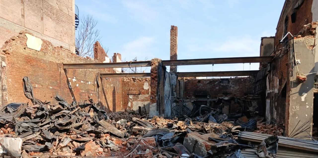 Search and rescue dog finds human remains in Bloemfontein CBD building fire rubble