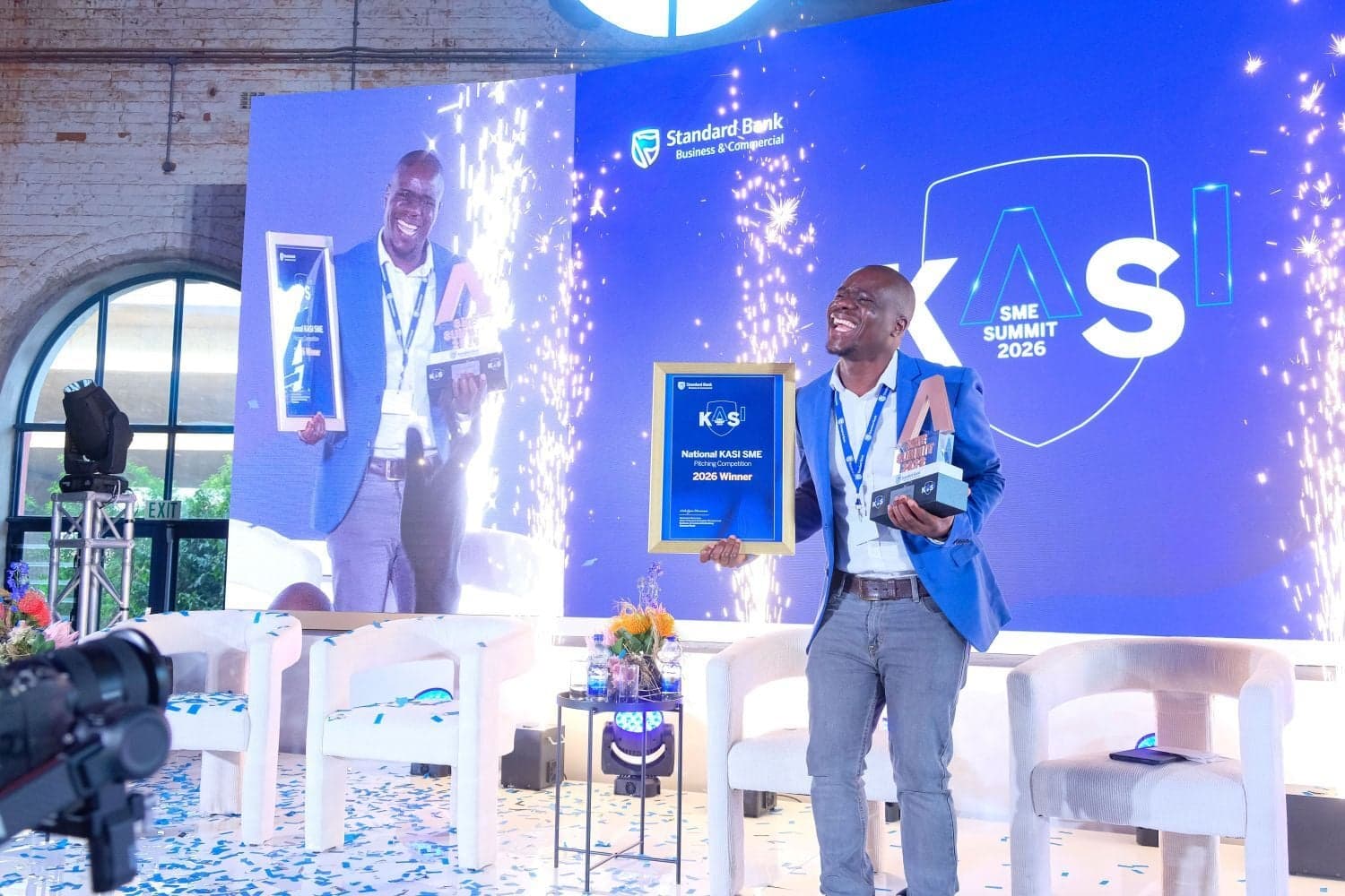From BMW paint specialist to R1m competition winner: Here’s how the entrepreneur plans to use the cash