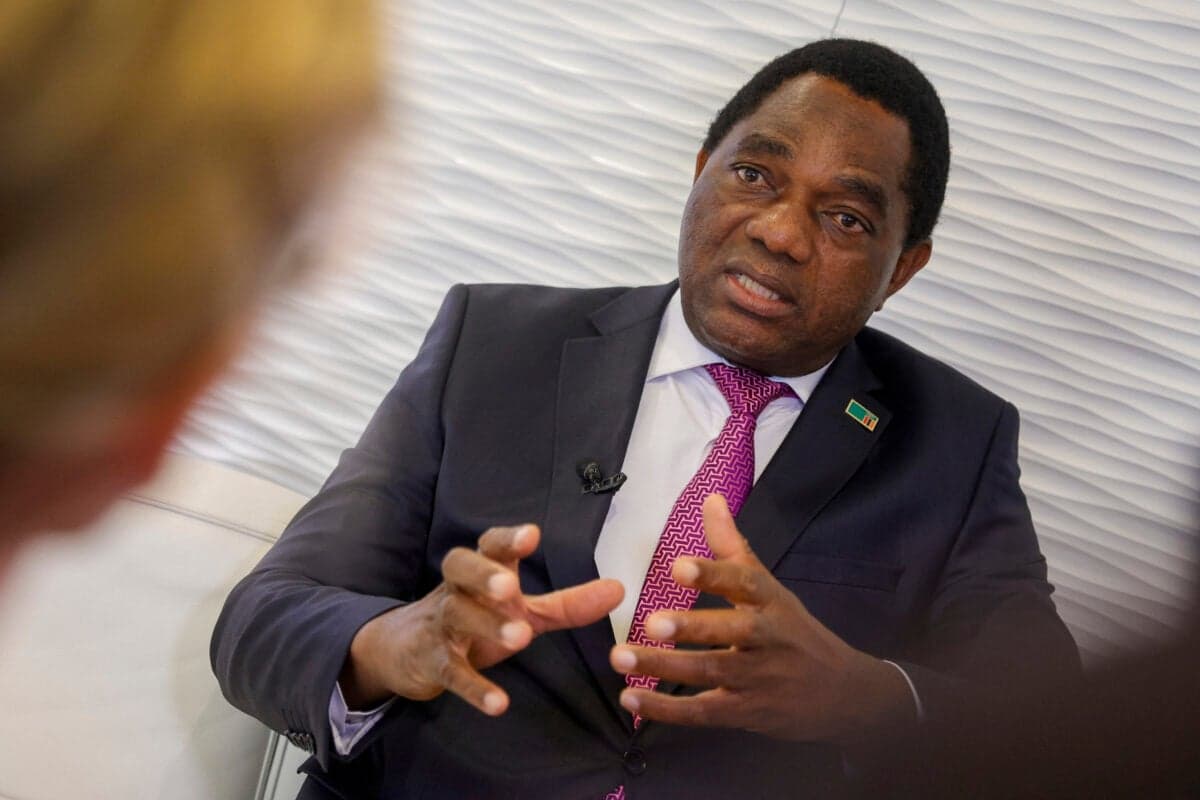 Zambia’s Hichilema sworn in for a second term