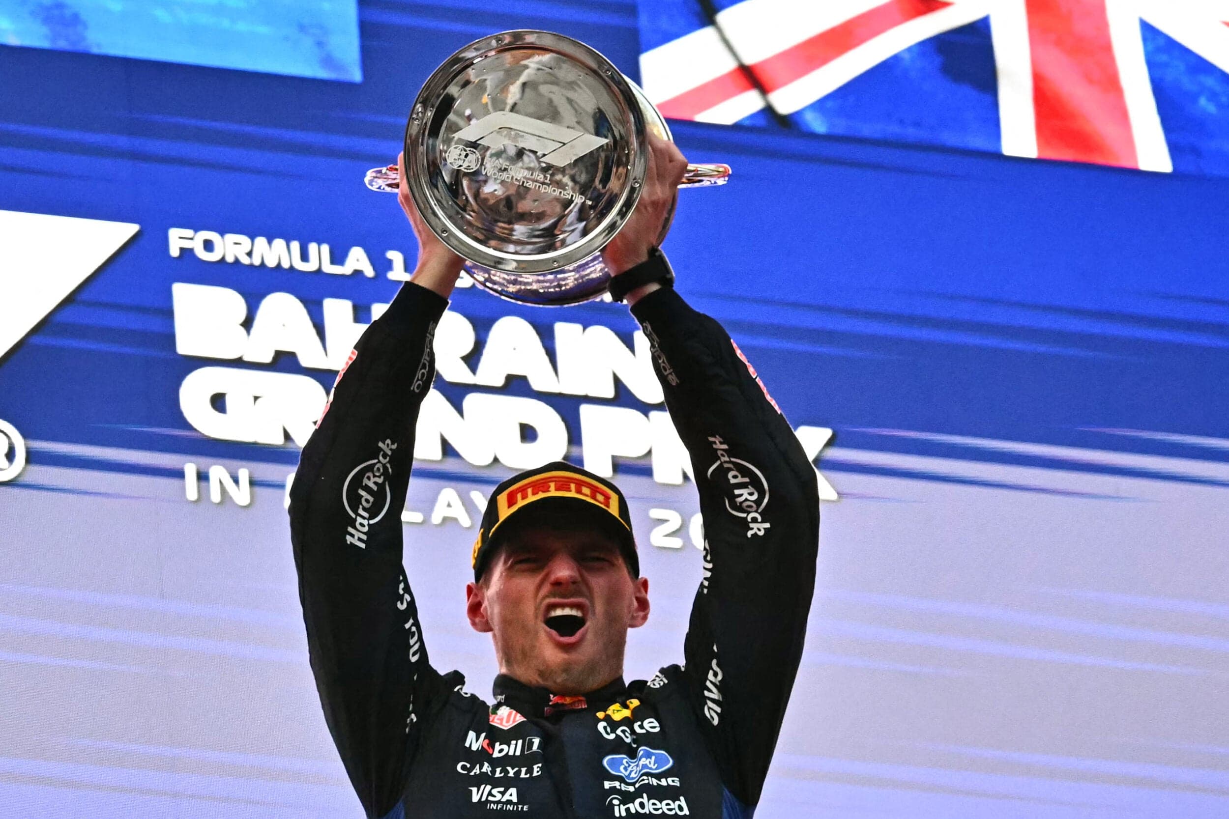 Verstappen claims first win of year in chaotic Bahrain GP in Malaysia