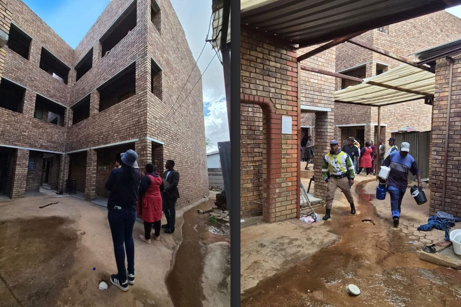 ‘We warned them’: Tenants evicted from illegal apartments in Tshwane