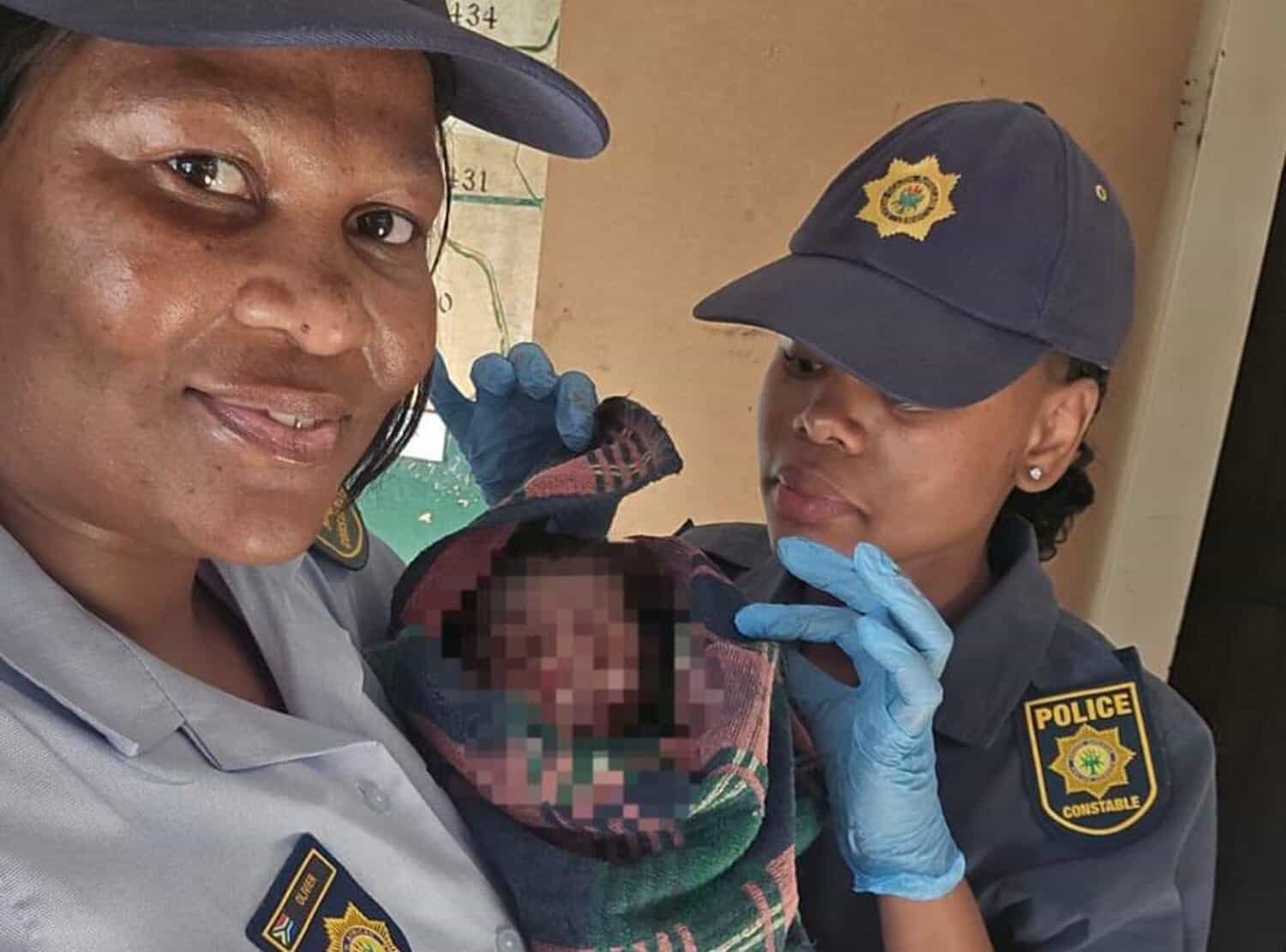 Suspect gives birth at police station