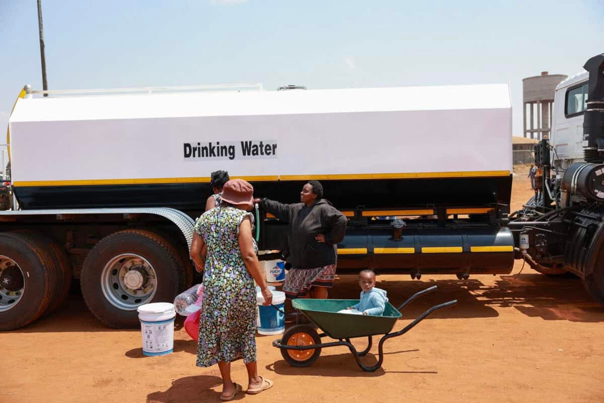 Tshwane reduces water tanker budget by 79%