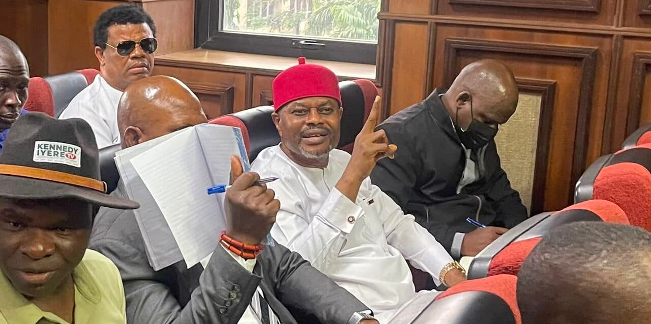 JUST IN: Ex-minister Uche Nnaji arrives court to face arraignment for certificate forgery