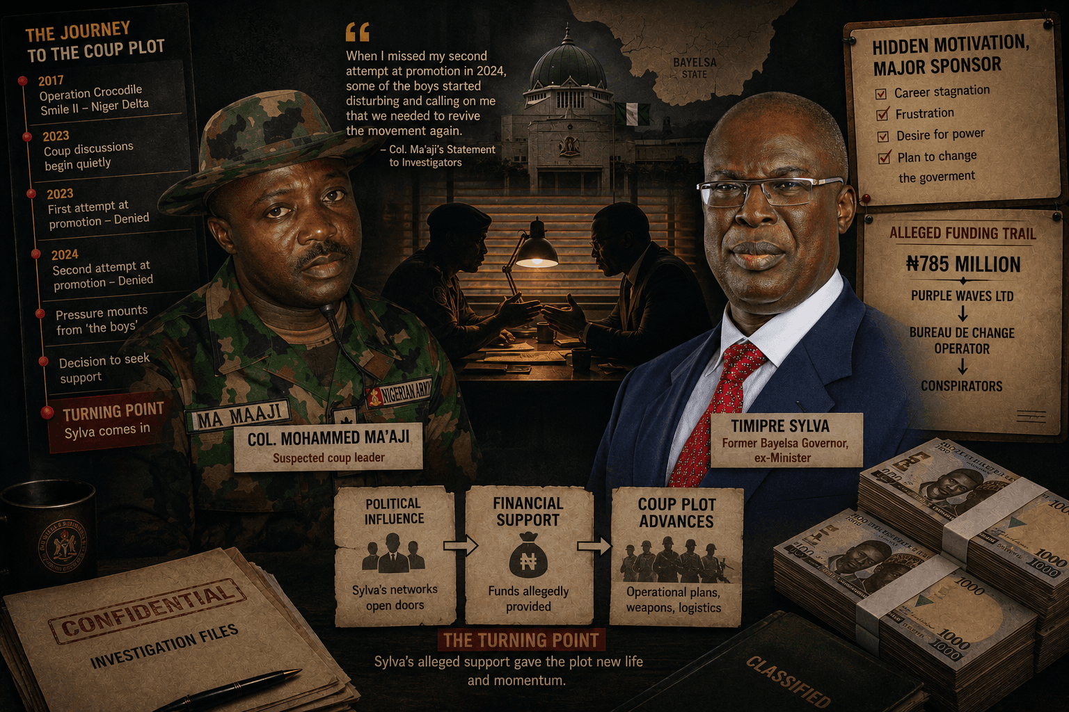 EXCLUSIVE: How Gov. Sylva allegedly became coup convert, sponsor within weeks