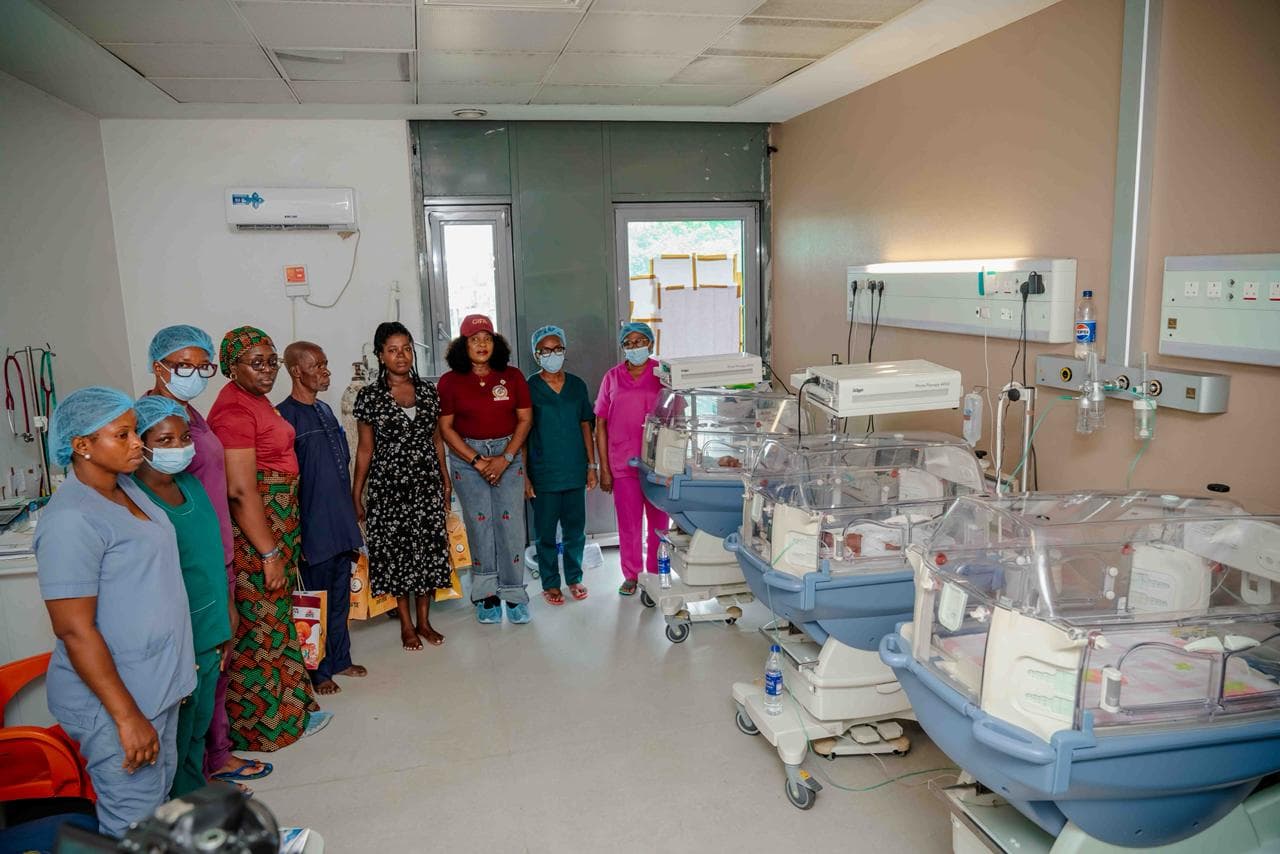 Nigerian hospital celebrates survival of its smallest preterm baby