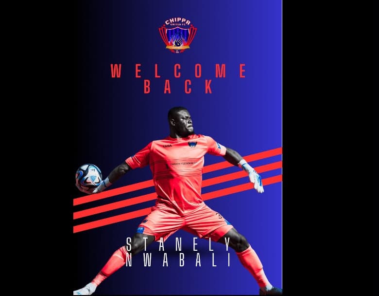 JUST IN: Super Eagles goalkeeper Stanley Nwabali returns to Chippa United