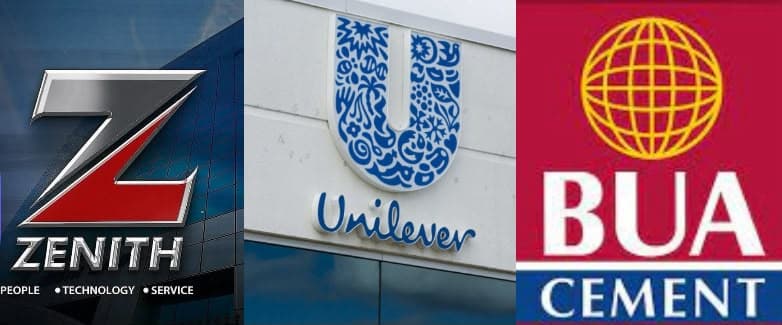 Zenith Bank, Unilever, BUA Cement top stock pick this week