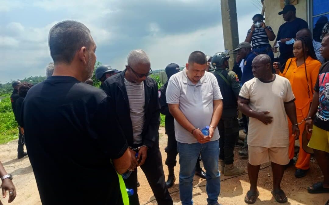 Judge visists, conducts hard drugs suspects’ trial at vast methamphetamine laboratory site in Ogun