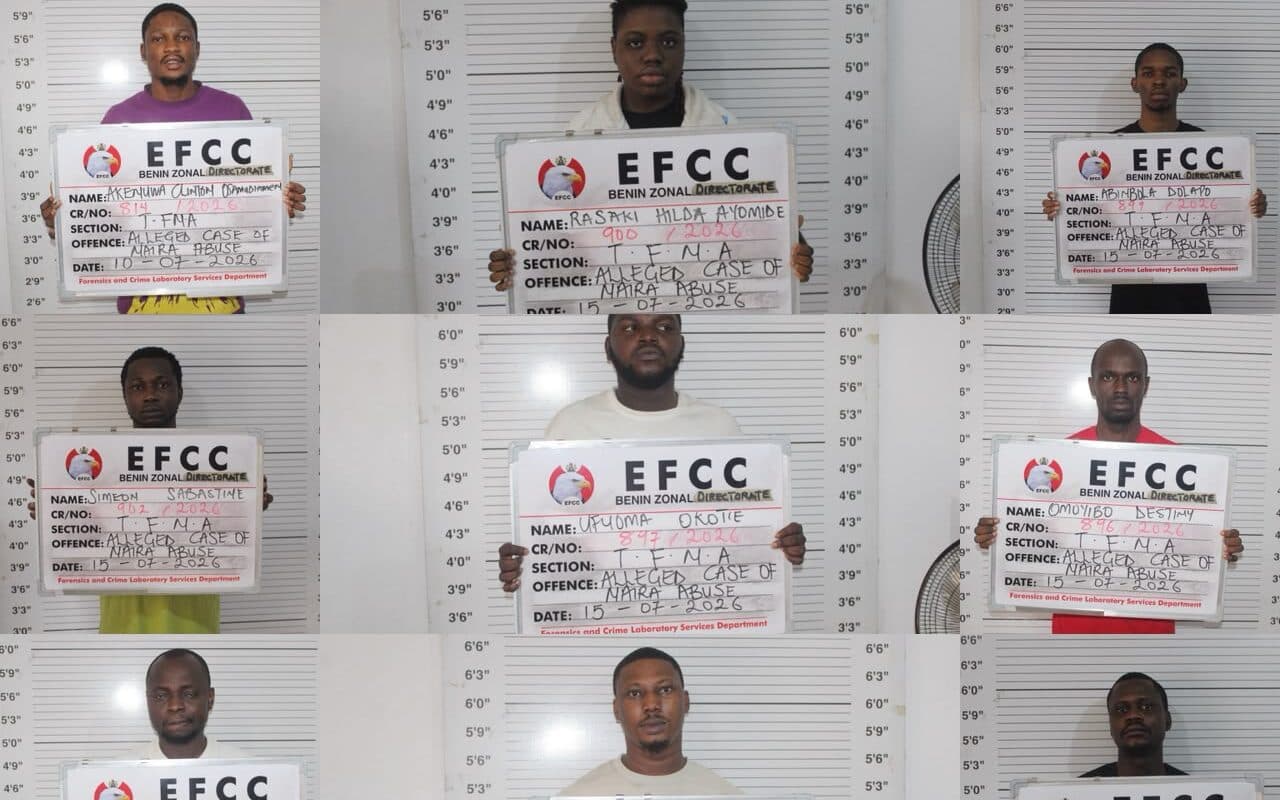 Court jails 12 for naira abuse