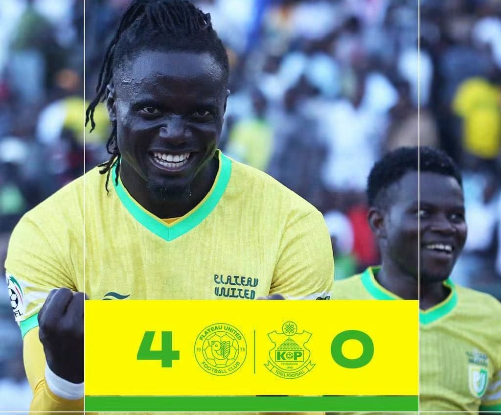 NPFL Roundup: Plateau United thrash Kano Pillars as Rangers cling to top spot