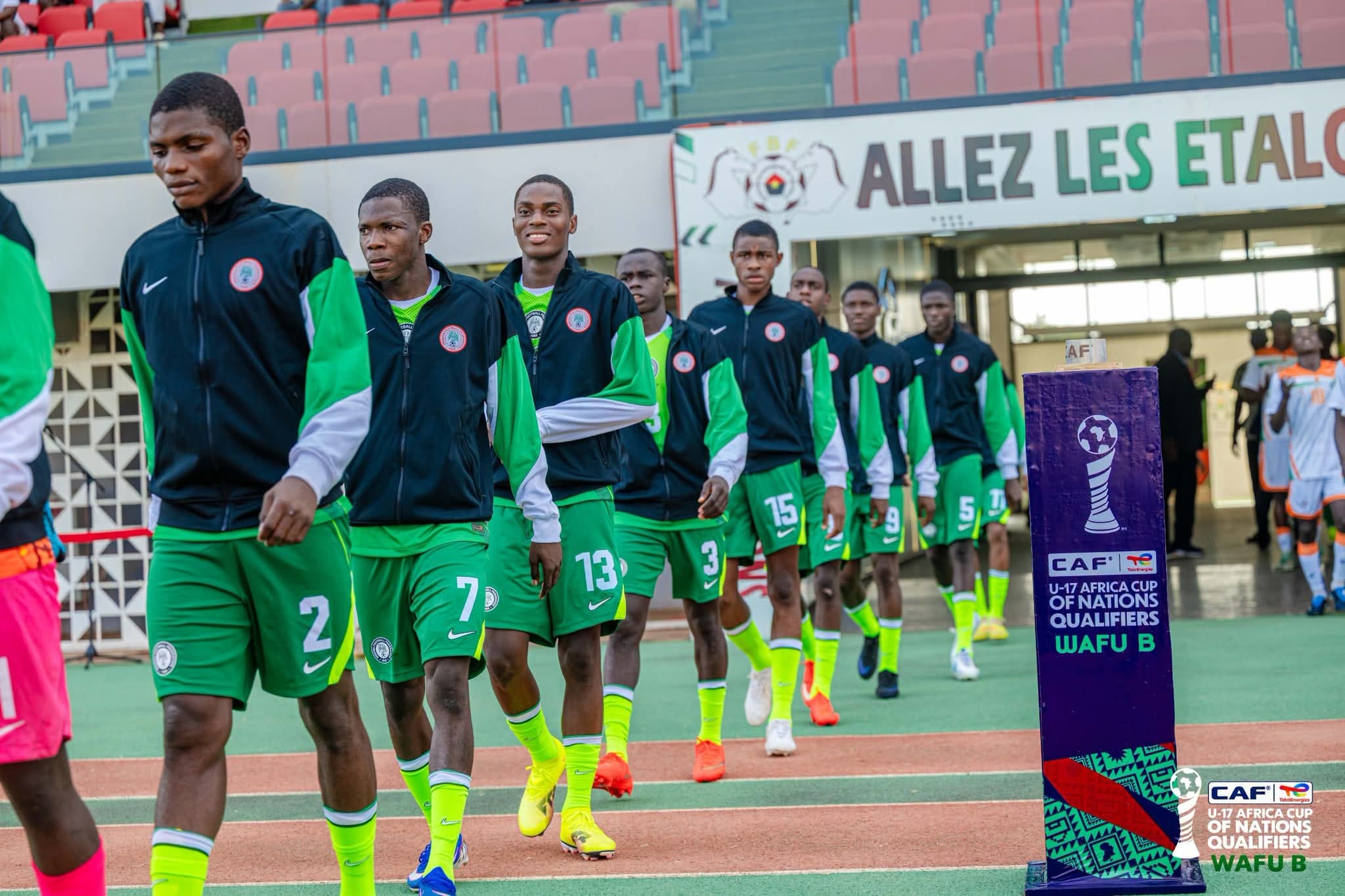 WAFU B U-17 Qualifiers: Nigeria’s Golden Eaglets lose to Niger in opening game