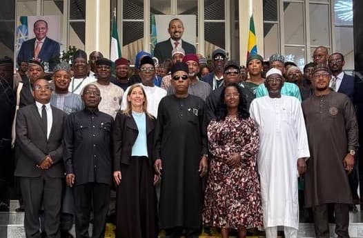 Gov Otti accompanies Vice-President Shettima to Ethiopia