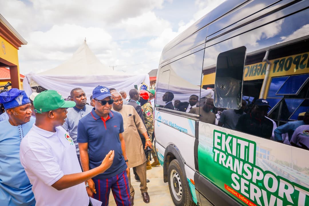 Ekiti to cut transport fare by 50%, rolls out 15 CNG buses