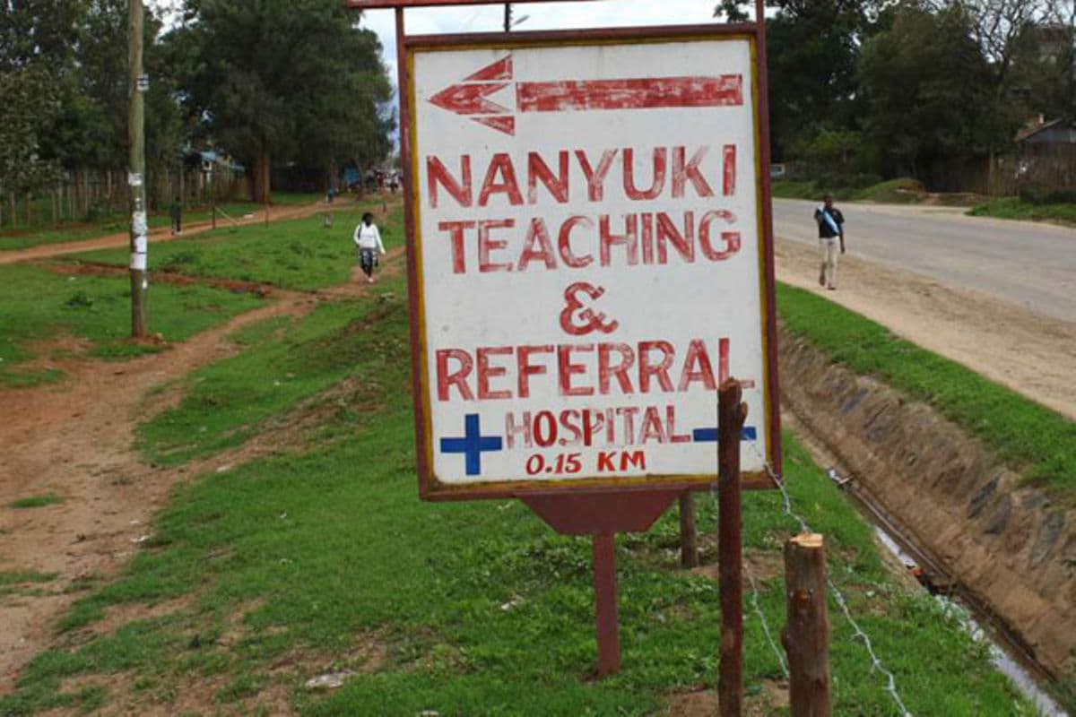 Suspected Ebola case in Nanyuki turns negative The 35-year-old woman died while receiving treatment at Nanyuki hospital. Laikipia 19 min ago
