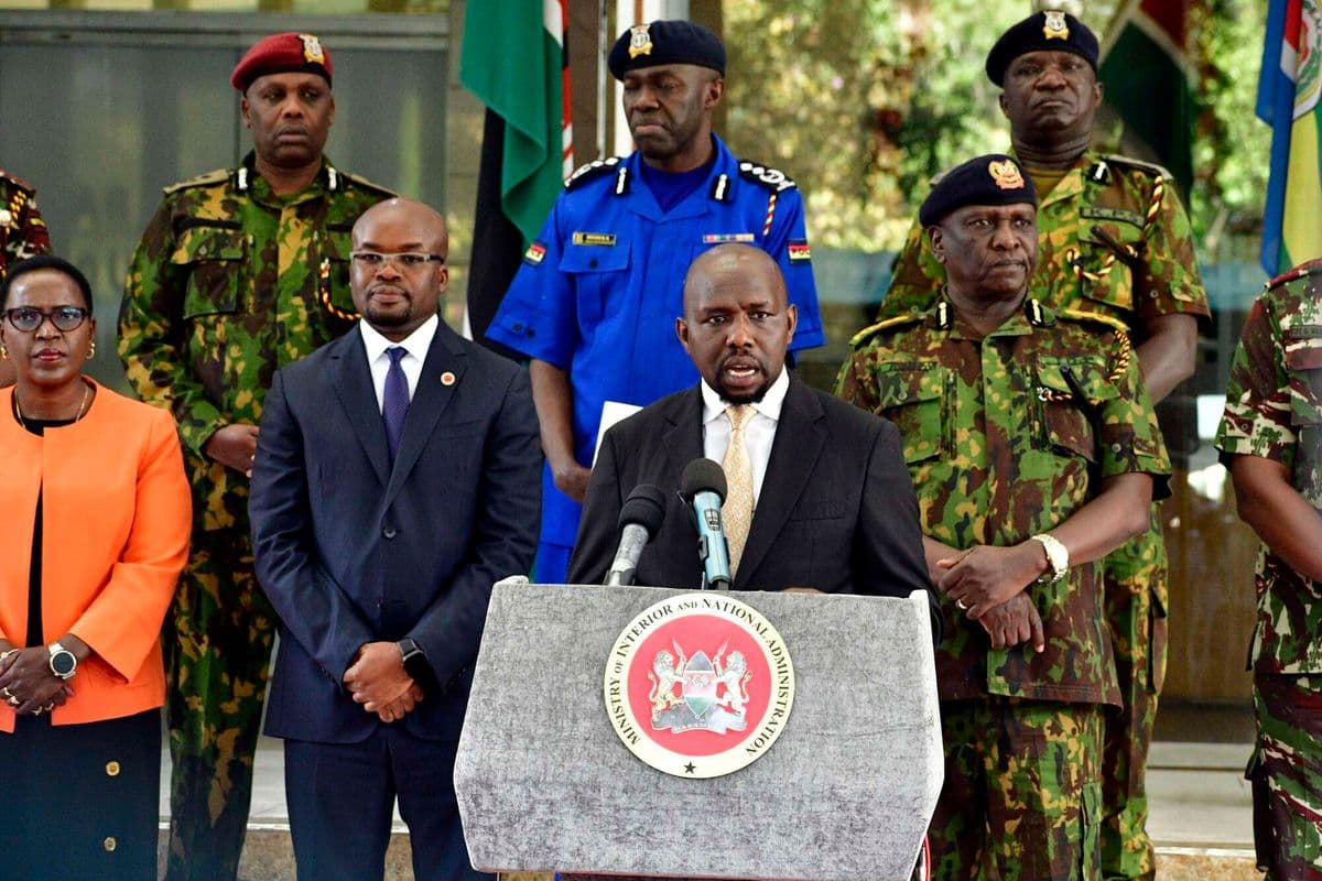 Murkomen: How government misread the Gen Z revolt 'First, the scale of the protests, honestly, took everybody by surprise. It was largely unexpected, unanticipated or not planned for.' Politics 3 hours ago