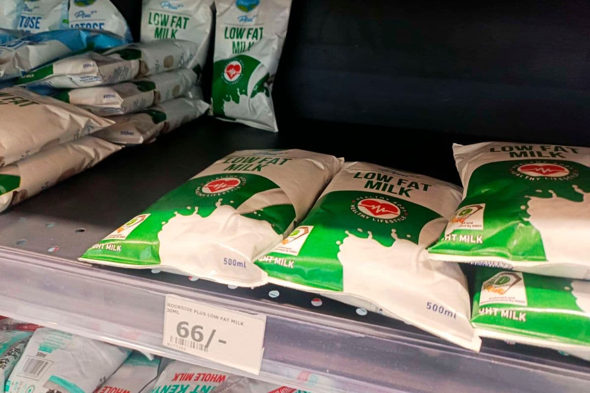 Rising cost of milk pushes consumers towards 'thin' tea A 500ml packet of milk now sells for about Sh70 in supermarkets, up from between Sh55 and Sh60. Business Just now Listen