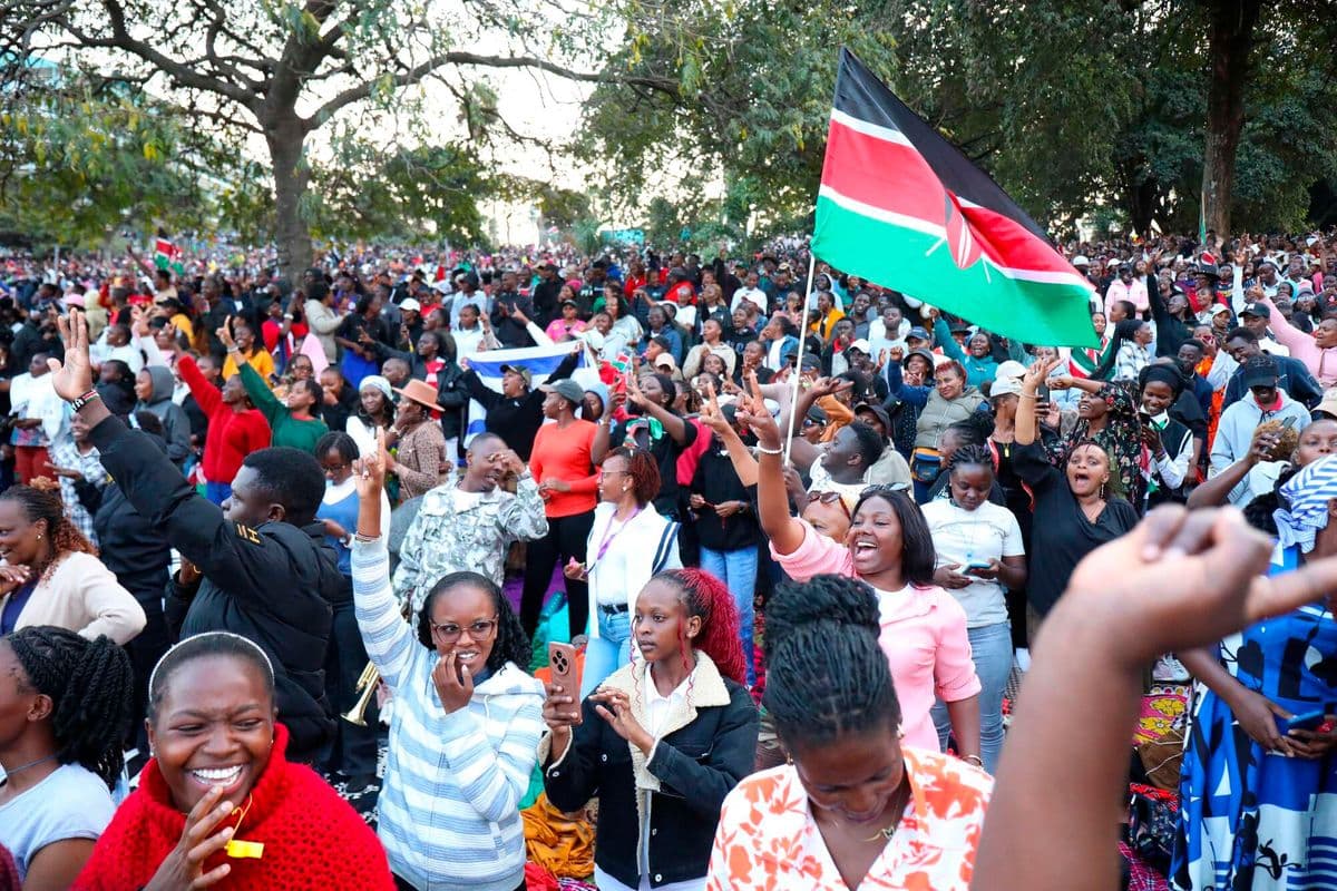 PREMIUM How young believers made Rhema Feast a spectacle Young worshippers filled Uhuru Park before marching to Ruto's office, bringing parts of Nairobi to a standstill. Lifestyle Just now Listen