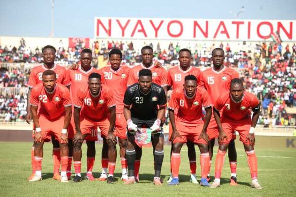 Stars face stern Syli National test The match will kick off at 7pm Kenyan time. Football Just now
