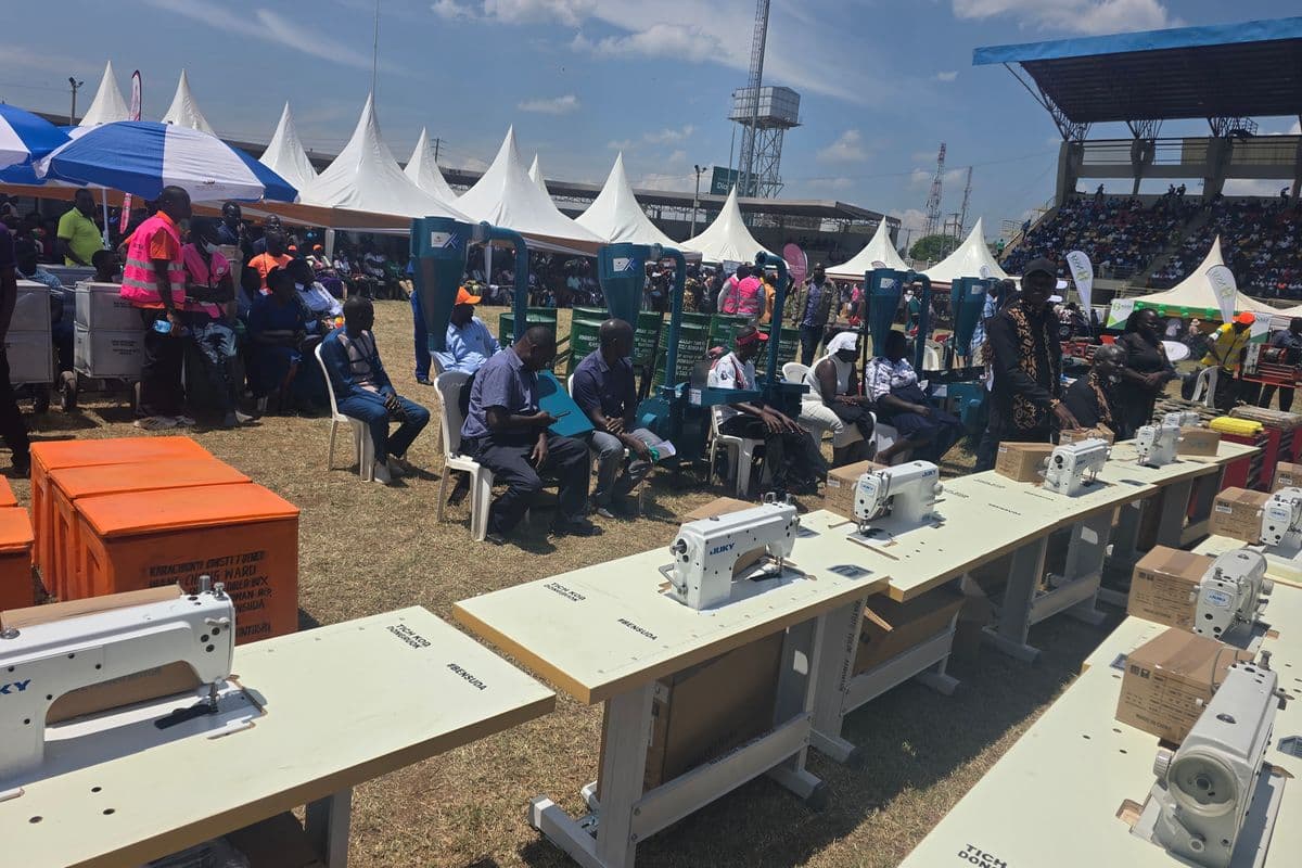 PREMIUM Youths storm Oparanya event, seize machines Beneficiaries were forced to protect equipment from being snatched. Homa Bay 20 min ago