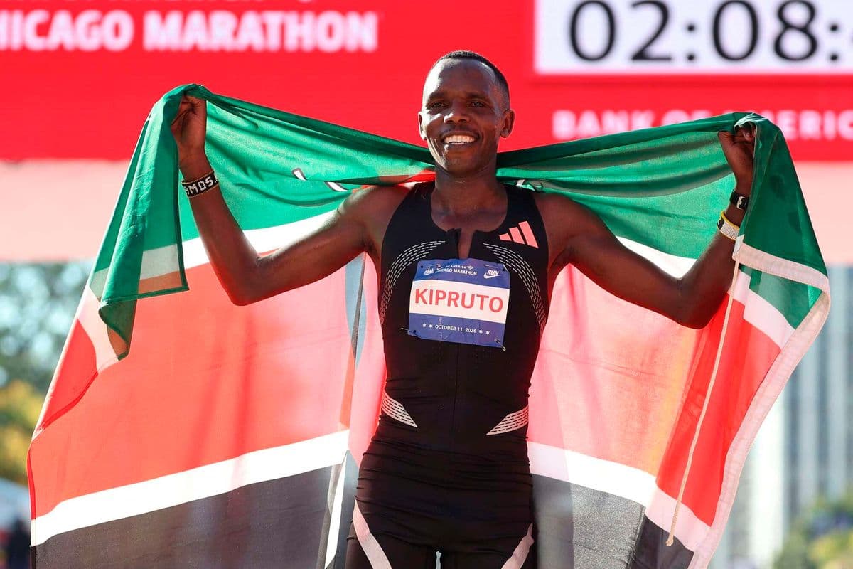 Amos Kipruto claims Chicago Marathon title in style Kipruto dominates men's field as Sharon Lokedi settles for second in women's race. Athletics 20 min ago