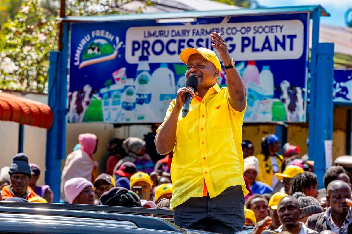 PREMIUM Kindiki rides on elders’ greenlight to venture into Gachagua's backyard Deputy President banks on coronation by Mt Kenya elders to make inroads into Gachagua's turf. Politics 22 min ago Listen