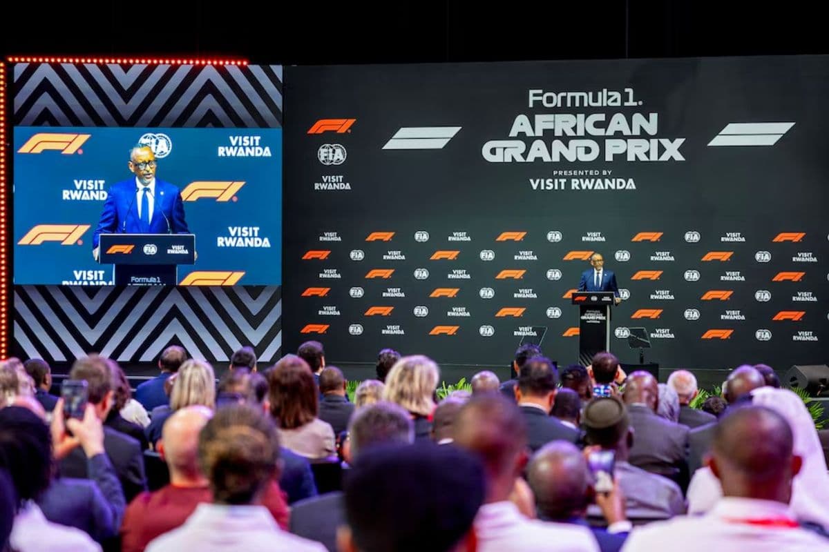 Rwanda to host F1 race from early 2030s in 10-year deal Formula One last raced in Africa in 1993 at South Africa's Kyalami. Motorsport 20 min ago