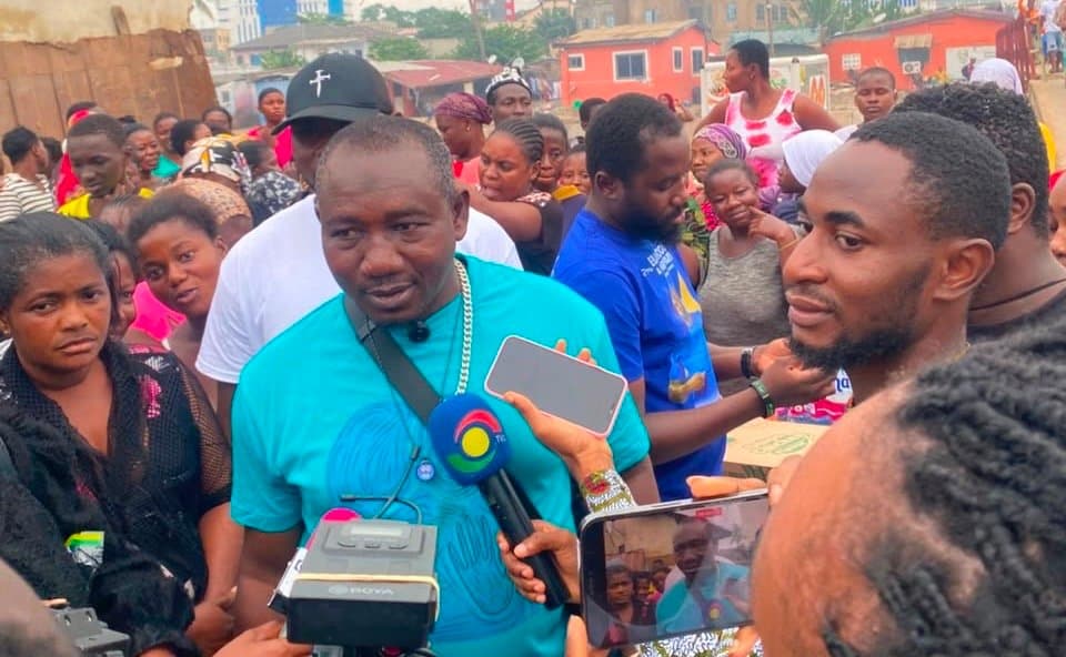 Shakers Group donates relief items to Alajo flood victims