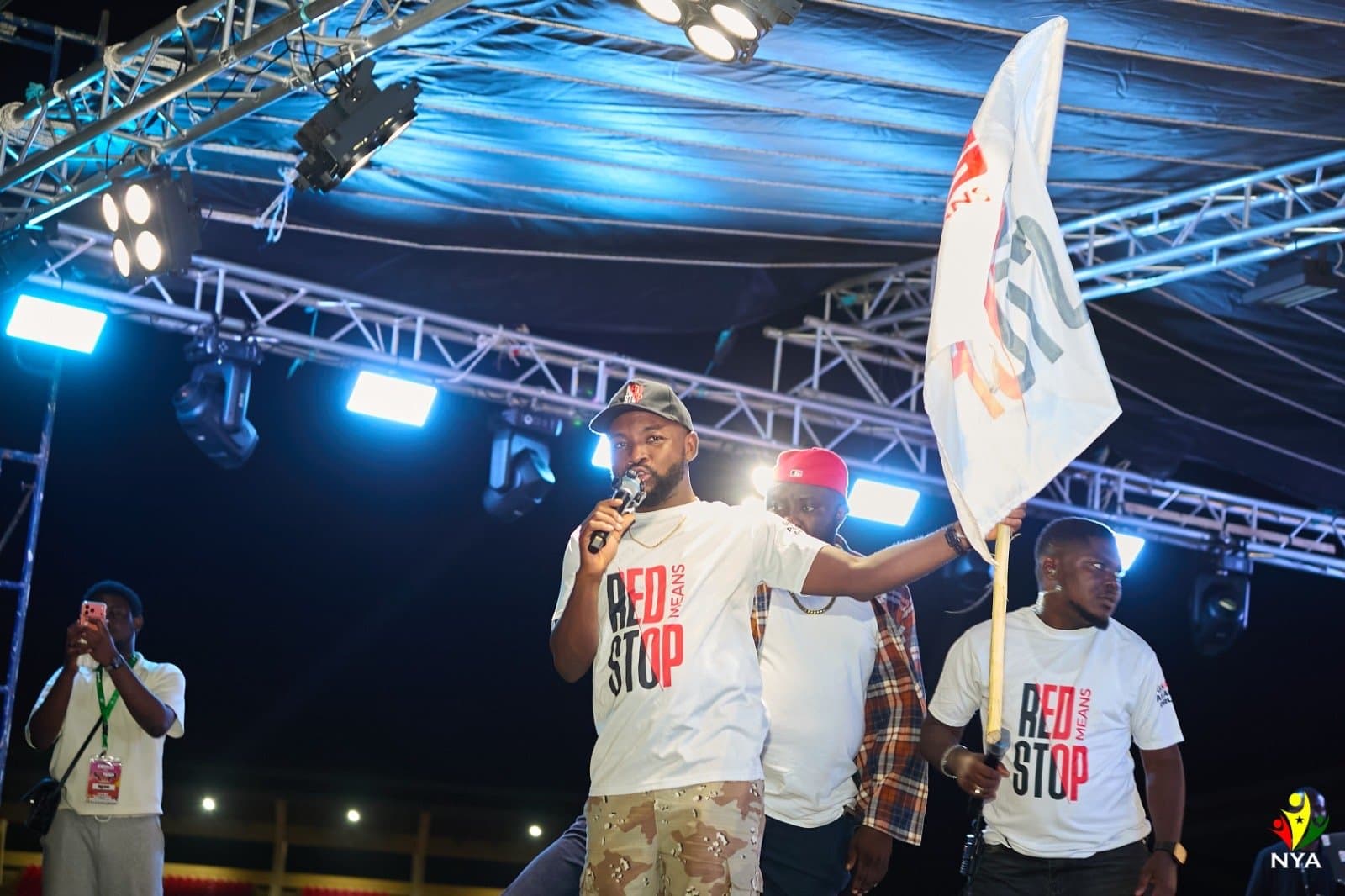 Red Means Stop: NYA rallies celebrities, youth against drug abuse