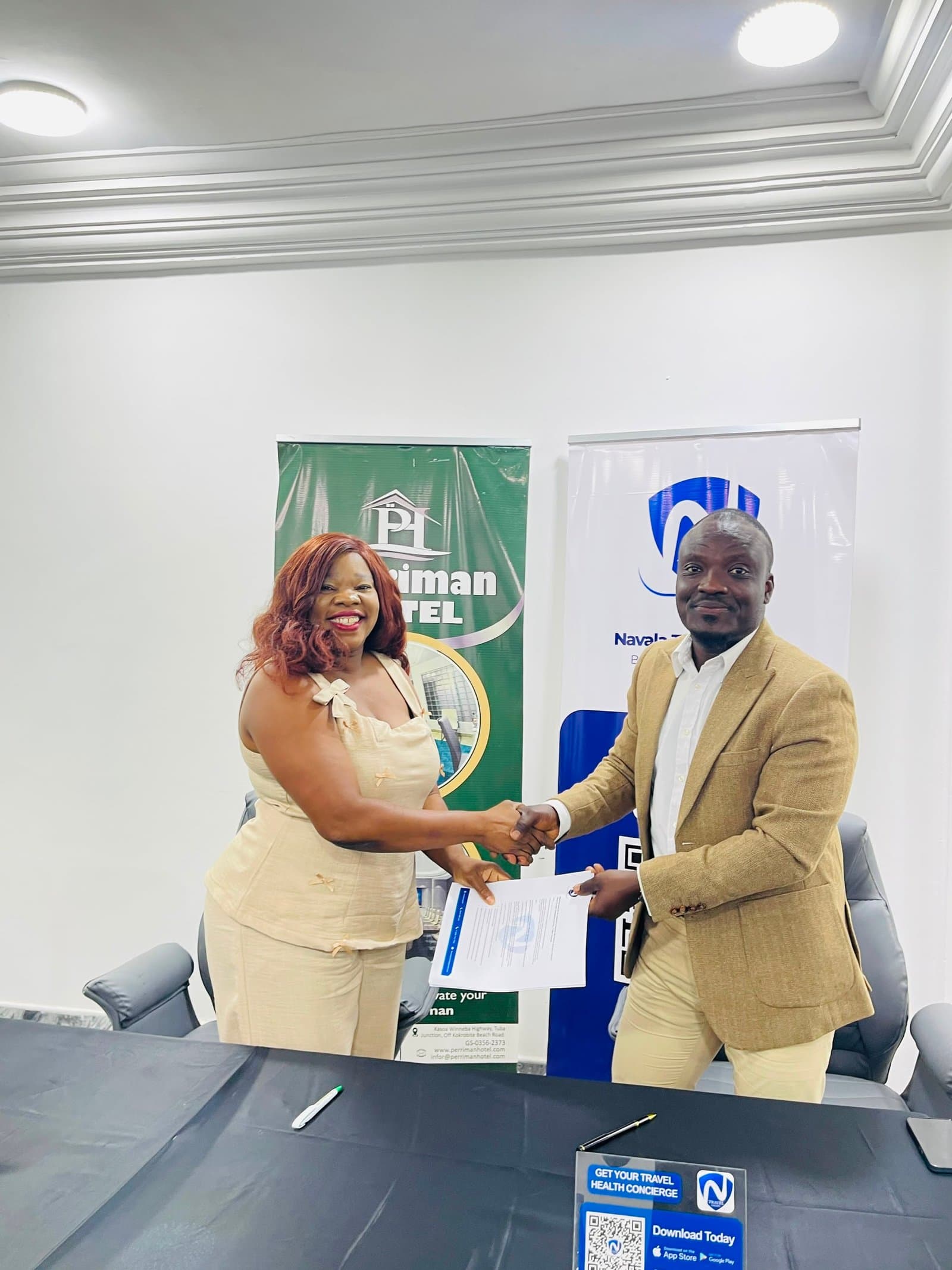 NAVALA Travel Health Signs Memorandum of Understanding with Perriman Hotel to Enhance Healthcare Support for Travelers