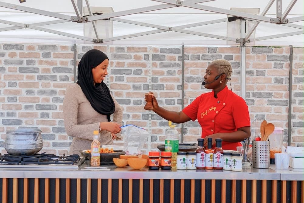 In Pictures: Chef Abbys showcases Ghanaian cuisine at London’s Black On The Square