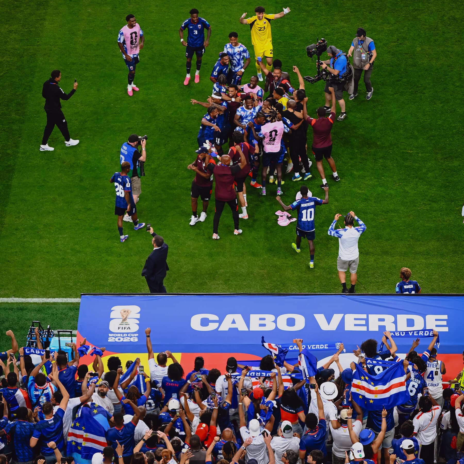At the Stadium and Far Away, Cape Verde Fans Embrace the Possible