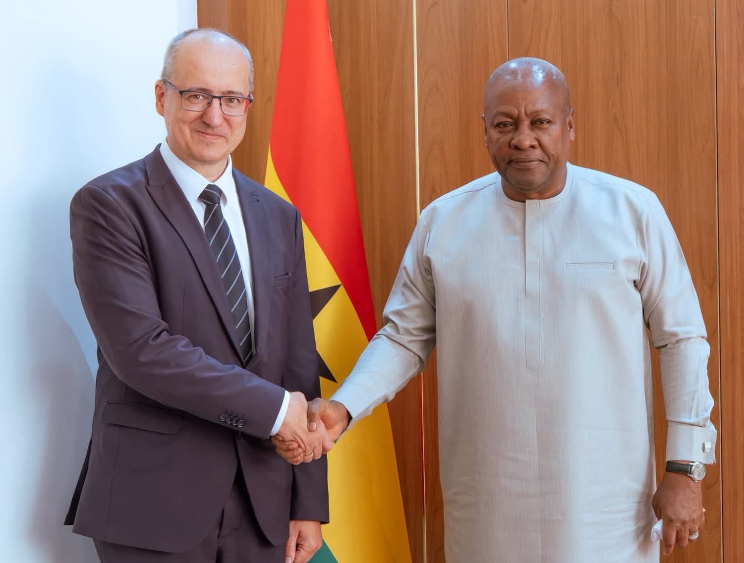 Russian Ambassador to Ghana pays courtesy call on President