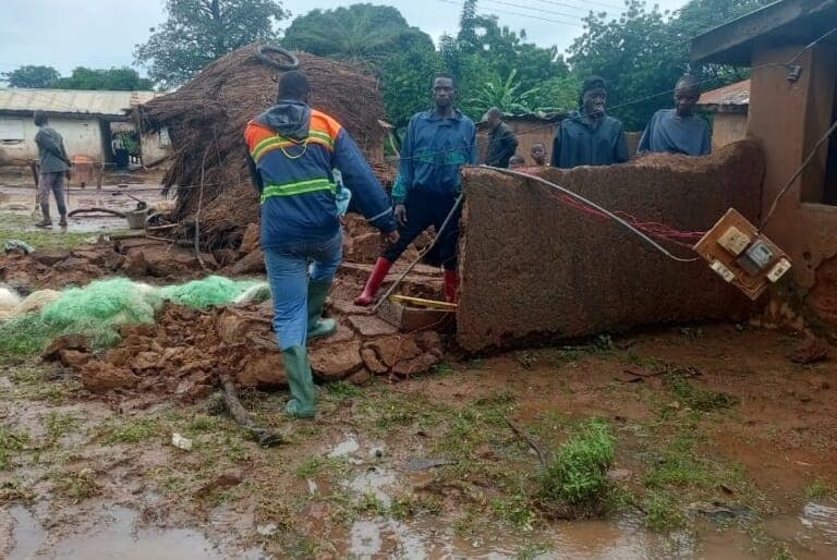 Rainstorm displaces residents in Krachi Nchumuru