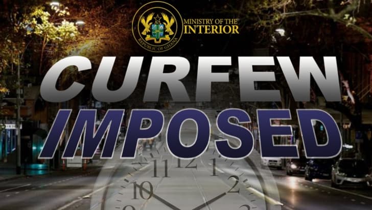 Nkwanta South curfew hours revised, 11 communities now under 8 p.m. to 5 a.m. restriction