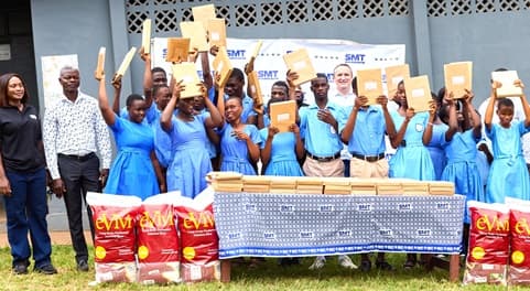 SMT Ghana supports Akropong School for Blind