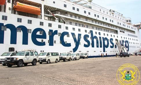 World’s largest hospital ship begins free surgery for 4,745 Ghanaians