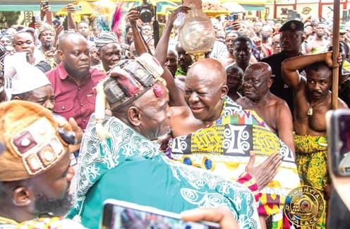 Yagbonwura joins Asantehene to celebrate Awukudae