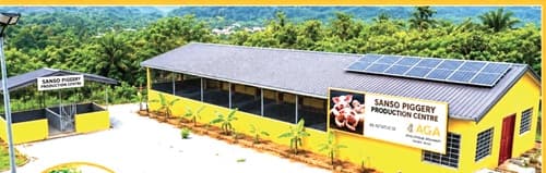 AGA inaugurates piggery production centre