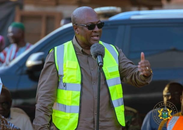 President Mahama announces military dredging of waterways, monthly clean-up days