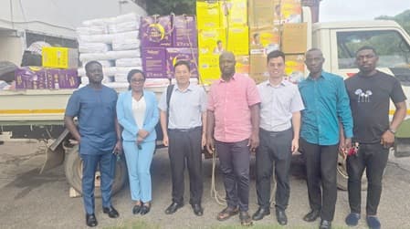 Softcare FM Manufacturing Ltd donates relief items, GH¢200,000 to support flood victims