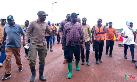 Agric Minister tours irrigation projects in Afram Plains